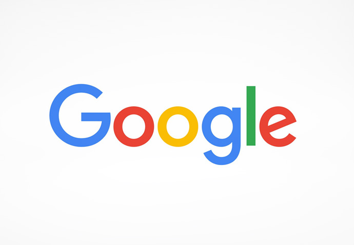 Google logo on a white background